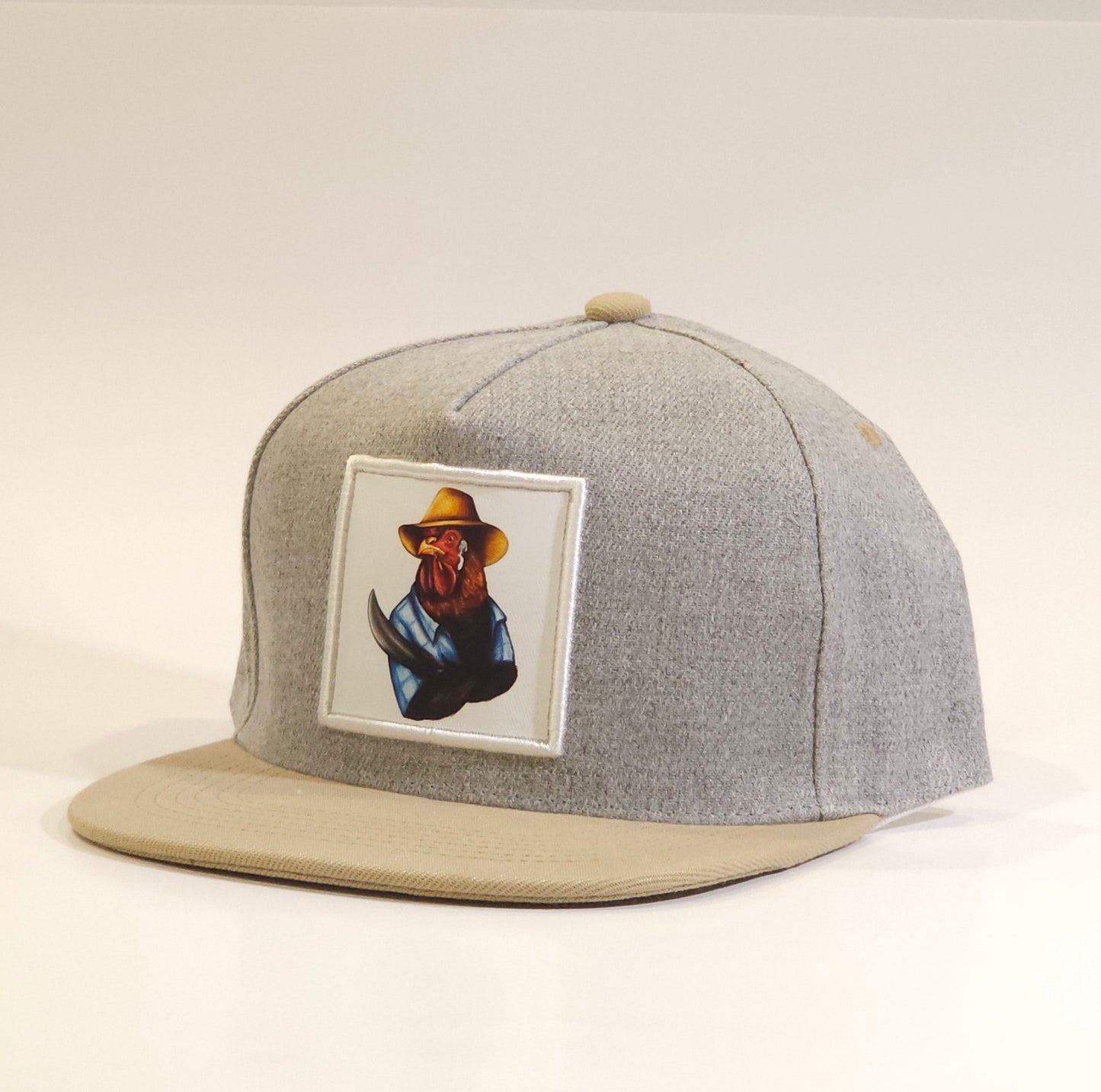Grey Cap with parch the Rosteers