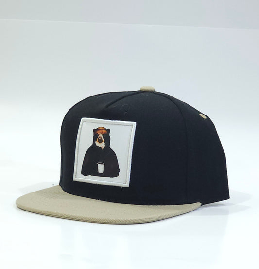 Black Cap with parch the Bear