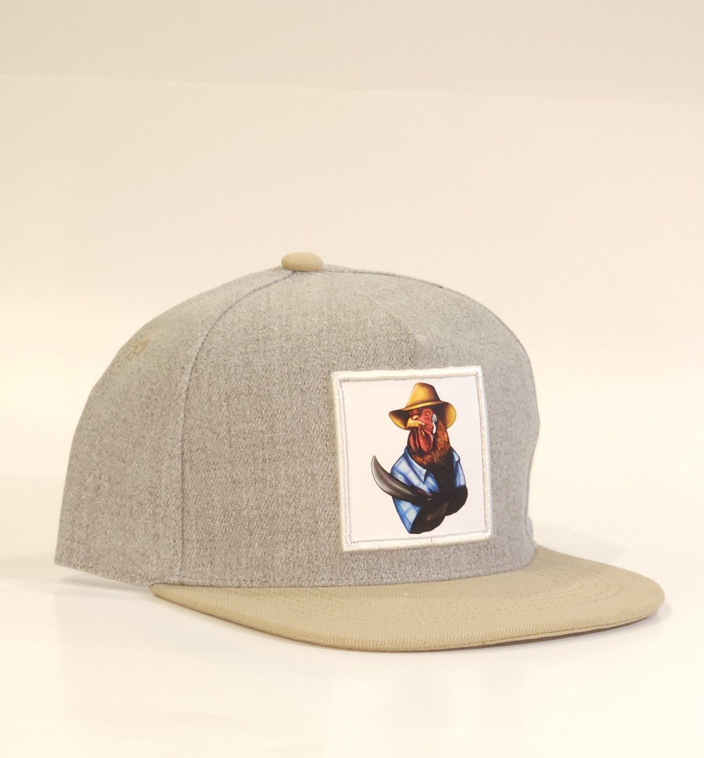 Grey Cap with parch the Rosteers